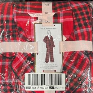 Victoria's Secret Red Plaid Pajama Set